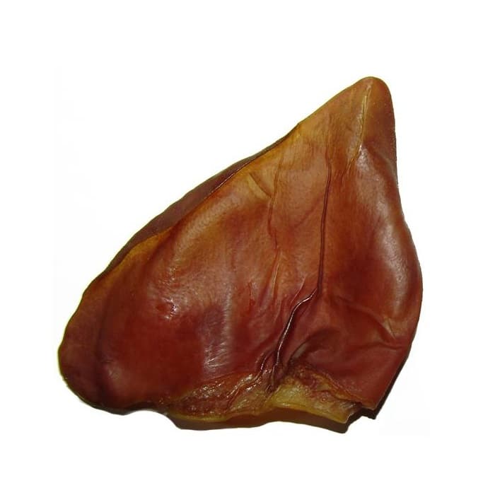 4 אוזני חזיר גדולות לכלב
