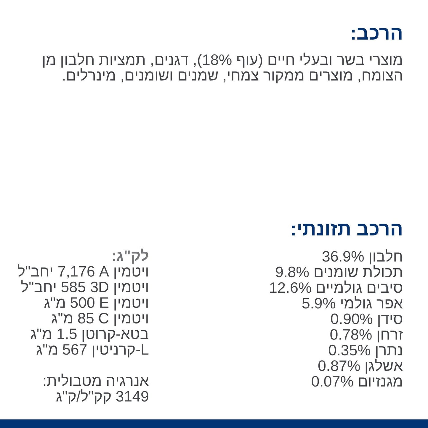 הילס R/D רפואי לחתול 3 ק"ג