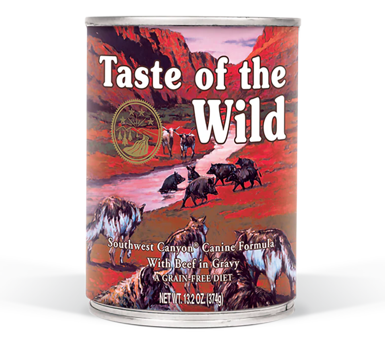 שימור TASTE OF THE WILD בקר
